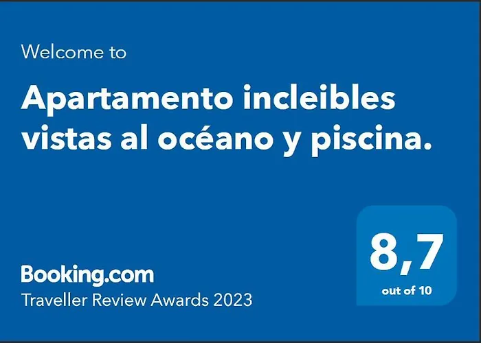Incleibles Vistas Al Oceano Y Piscina. Apartman Acantilado de los Gigantes