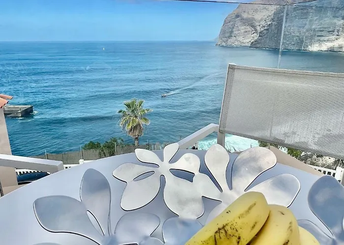 Incleibles Vistas Al Océano Y Piscina. Apartamento Acantilado de los Gigantes